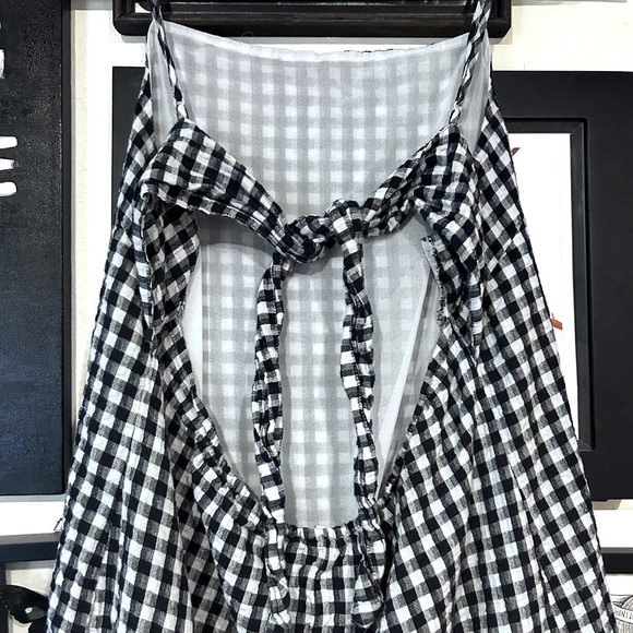 American Eagle Outfitters gingham tie back dress - Picture 5 of 6